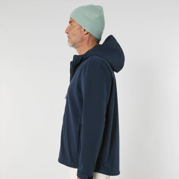 Équipe de France foot 2025 personnalisable - Softshell - Navy - Caudie