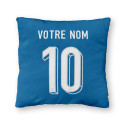 Team France soccer 2025 customizable - Cushion - Blue - Caudie