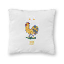 Team France soccer 2025 customizable - Cushion - White - Caudie