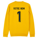 Team France soccer goalkeeper 2024 customizable - Sweat - Yellow - Caudie