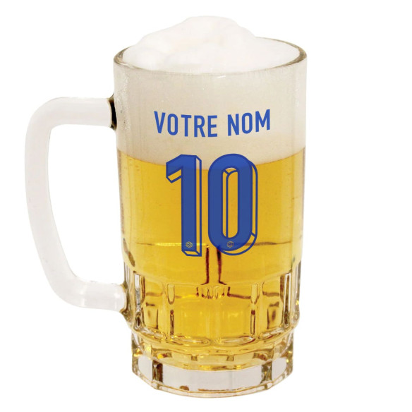 Équipe de France foot 2025 personnalisable - Chope - Caudie