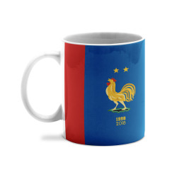 Team France soccer 2025 customizable - Mug - Blue - Caudie 2