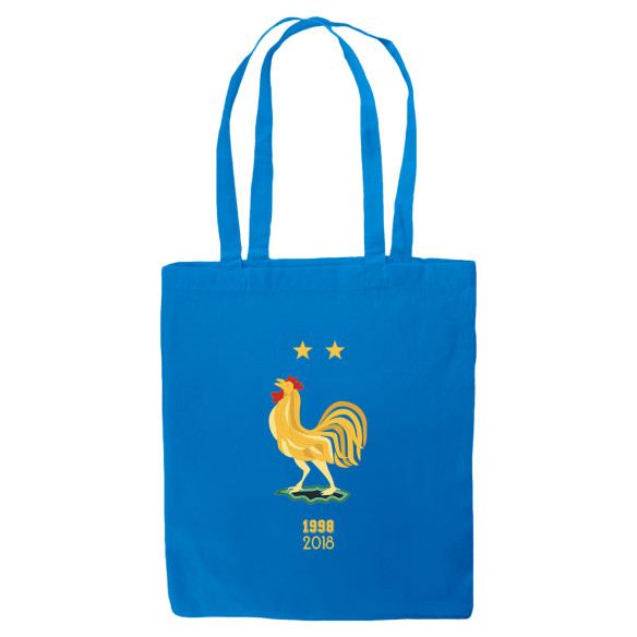 Équipe de France foot 2025 personnalisable - Tote bag - Bleu - Caudie