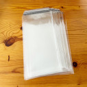 Clear plastic bags with adhesive closure - Caudie