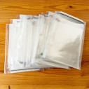 Clear plastic bags with adhesive closure - Caudie