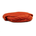 Spezie orange wool and cashmere ribbed fisherman hat - Caudie