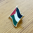 Palestine Flag Pin v2 - Caudie