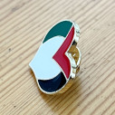 Pin's Palestine Cœur - Caudie