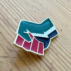 Palestine Fist Pin - Caudie 2