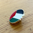 Round Palestine Pin - Caudie