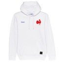 Team France rugby 2025 customizable - Kid\\\\\\'s hoodie - White - Caudie
