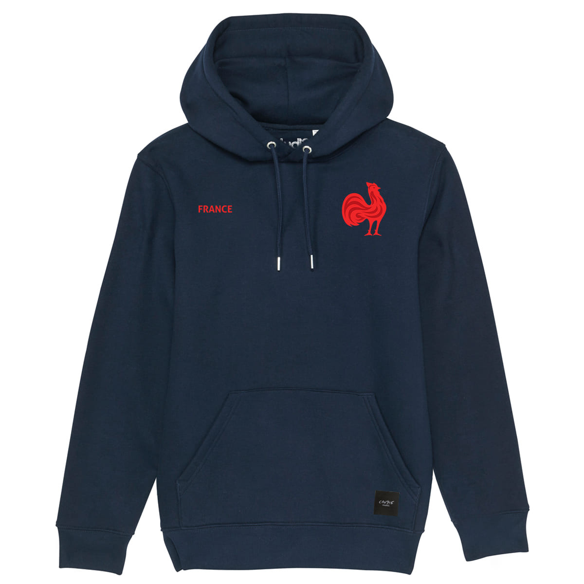 Équipe de France rugby 2026 personnalisable - Hoodie - Caudie