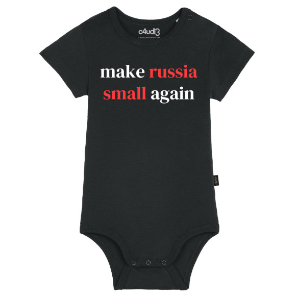 Make Russia Small Again v2 - Body bébé - Caudie