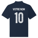 Team France rugby 2024 customizable - Kid's polo - Navy - Caudie