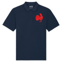 Team France rugby 2025 customizable - Polo - Navy - Caudie
