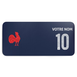 Team France rugby 2025 - Customizable gaming mouse pad - Navy - Caudie