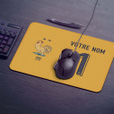 Team France soccer goalkeeper 2025 - Customizable gaming mouse pad - Yellow - Caudie