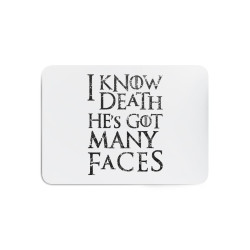 I Know Death He's Got Many Faces - Tapis de souris gaming - Game Of Thrones - Caudie
