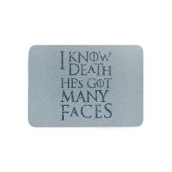 I Know Death He's Got Many Faces - Tapis de souris gaming - Game Of Thrones - Caudie