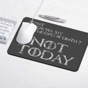 Not Today - Tapis de souris gaming - Game Of Thrones - Caudie