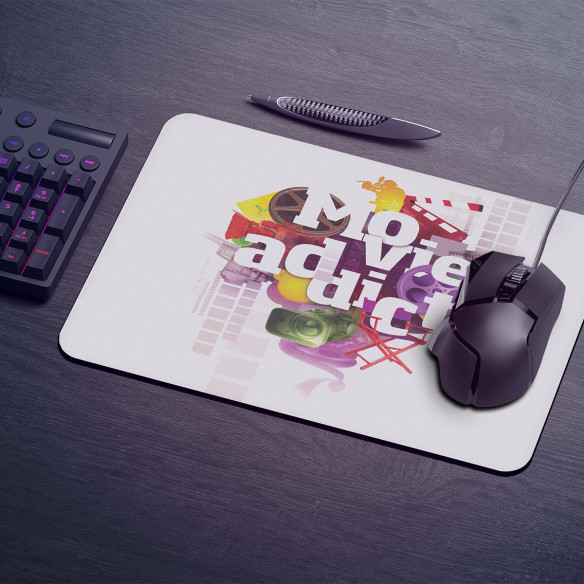 Movie Addict - Tapis de souris gaming - Caudie