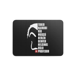 Masque Et Noms - Tapis de souris gaming - La Casa De Papel - Caudie