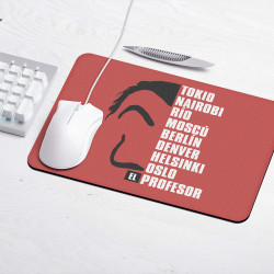 Masque Et Noms - Gaming mouse pad - La Casa De Papel - Caudie 2