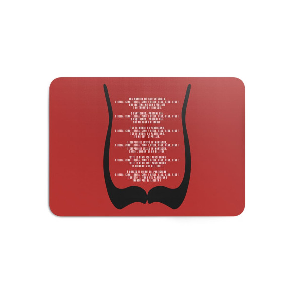 Bella Ciao - Lyrics - Tapis de souris gaming - La Casa De Papel - Caudie