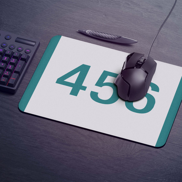 Customizable player number - Squid Game - Gaming mouse pad - Caudie