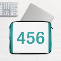 Customizable player number - Squid Game - Laptop sleeve  - Caudie