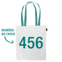 Customizable player number - Squid Game - Tote bag - Caudie