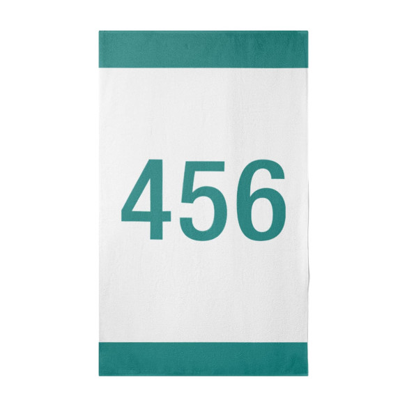 Player number - Squid Game - Beach towel - Caudie