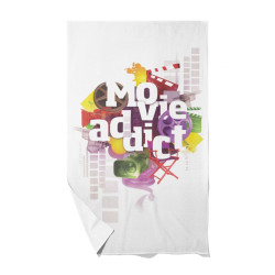 Movie Addict - Beach towel - Caudie 2