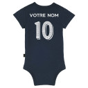 Team France rugby 2025 customizable - Baby\\'s body - Navy - Caudie