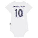 Team France rugby 2025 customizable - Baby\\'s body - White - Caudie