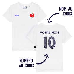 Team France rugby 2025 customizable - T-shirt - Caudie