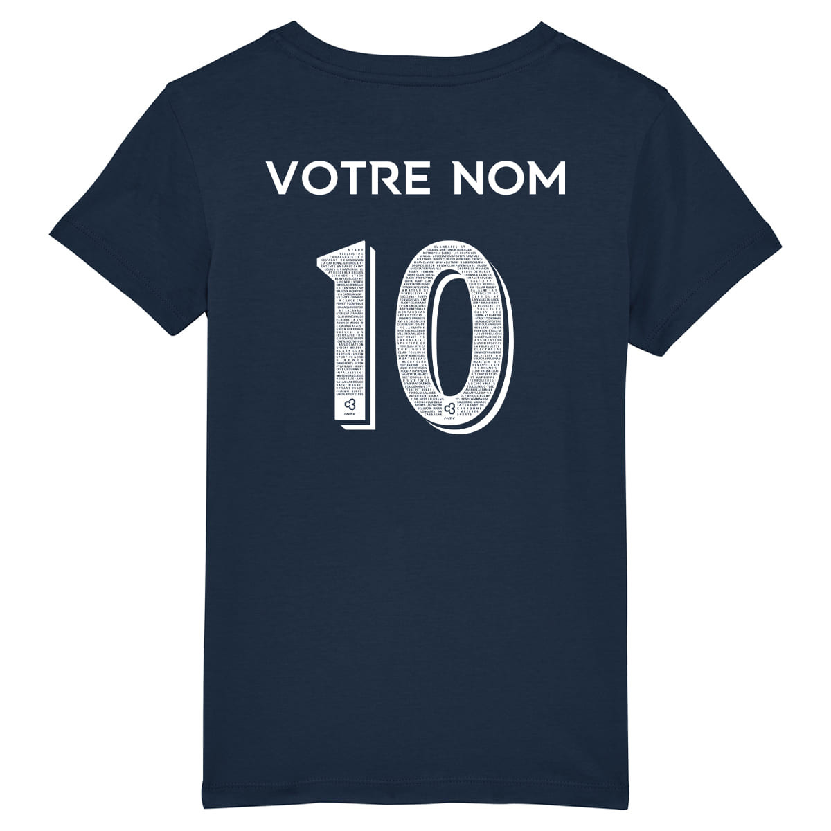 Team France rugby 2026 customizable - Kid s t-shirt - Caudie