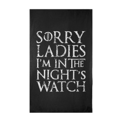 Sorry Ladies I'm In The Night's Watch - Serviette de plage - Game Of Thrones - Caudie