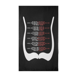 Bella Ciao - Lyrics - Serviette de plage - La Casa De Papel - Caudie