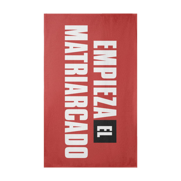 Empieza El Matriarcado - Serviette de plage - La Casa De Papel - Caudie