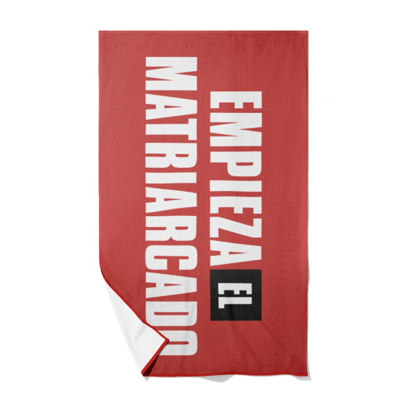 Empieza El Matriarcado - Serviette de plage - La Casa De Papel - Caudie