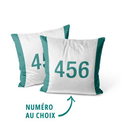 Customizable player number - Squid Game - Cushion - Caudie