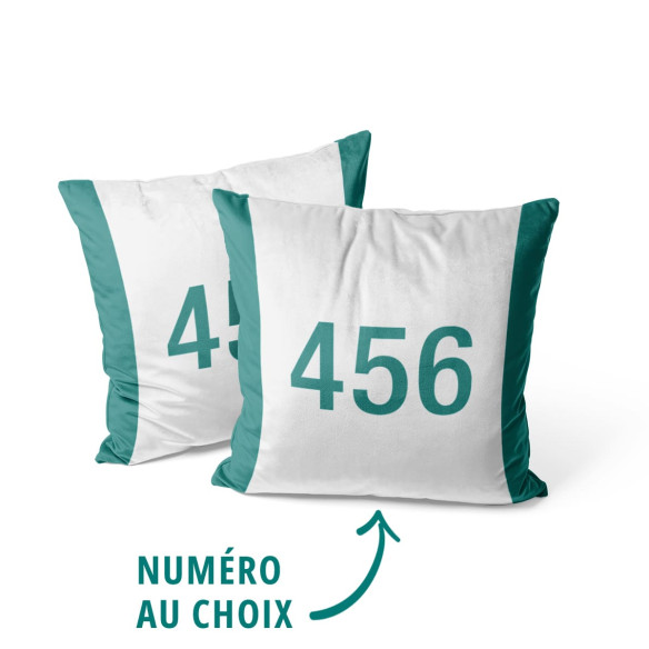 Numéro de joueur personnalisable - Squid Game - Coussin - Caudie