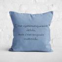 Kaamelott - Cushion with quotes - Caudie