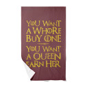 You Want A Whore, Buy One. You Want A Queen, Earn Her - Duvet cover - Game Of Thrones - Caudie