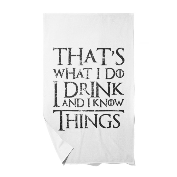 That's What I Do I Drink And I Know Things - Housse de couette - Game Of Thrones - Caudie
