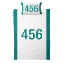 Customizable player number - Squid Game - Duvet cover - Caudie