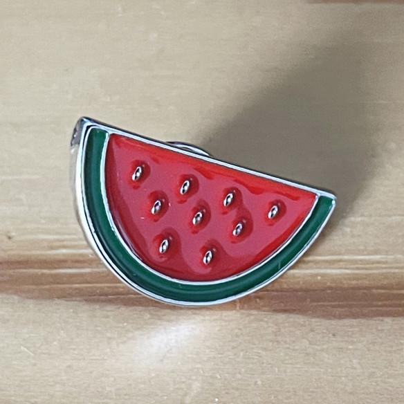 Pin's pastèque Palestine  - Caudie