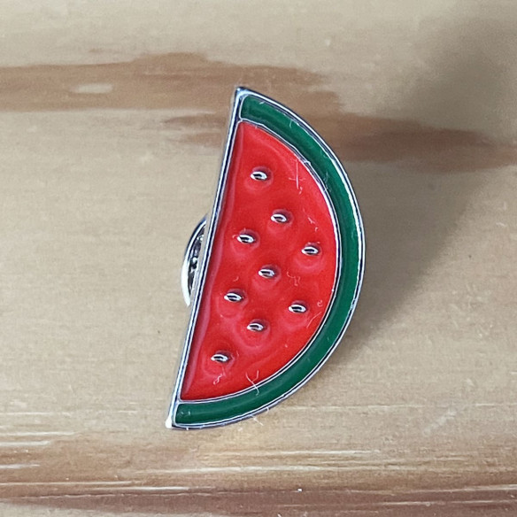 Pin's pastèque Palestine  - Caudie