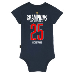 PSG 2025 étoile ligue des champions - Body bébé  - Caudie